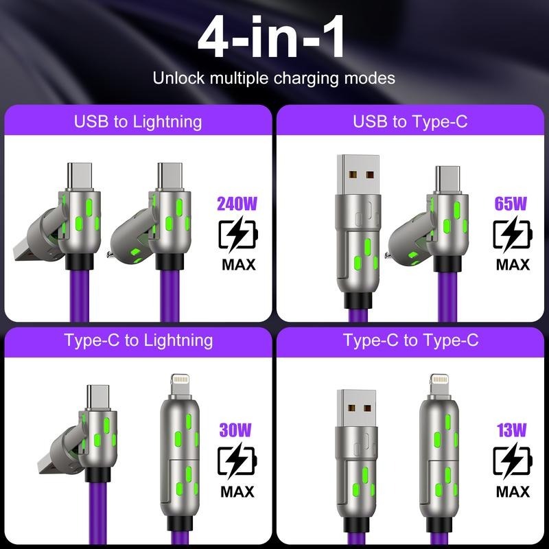 4-in-1 Fast Charging Cable