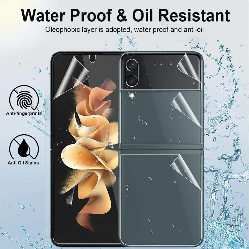 Galaxy Z Flip 3 5G Soft Hydrogel Screen Protector Film HD Lens Cover